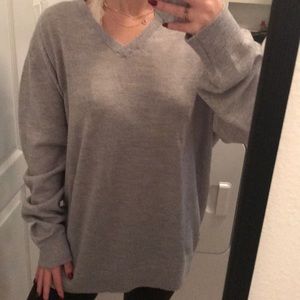 Banana republic gray sweater size XL